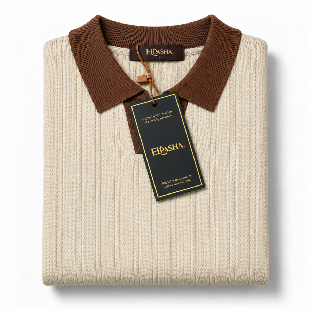 The EL Pasha Royal V-Neck Polo