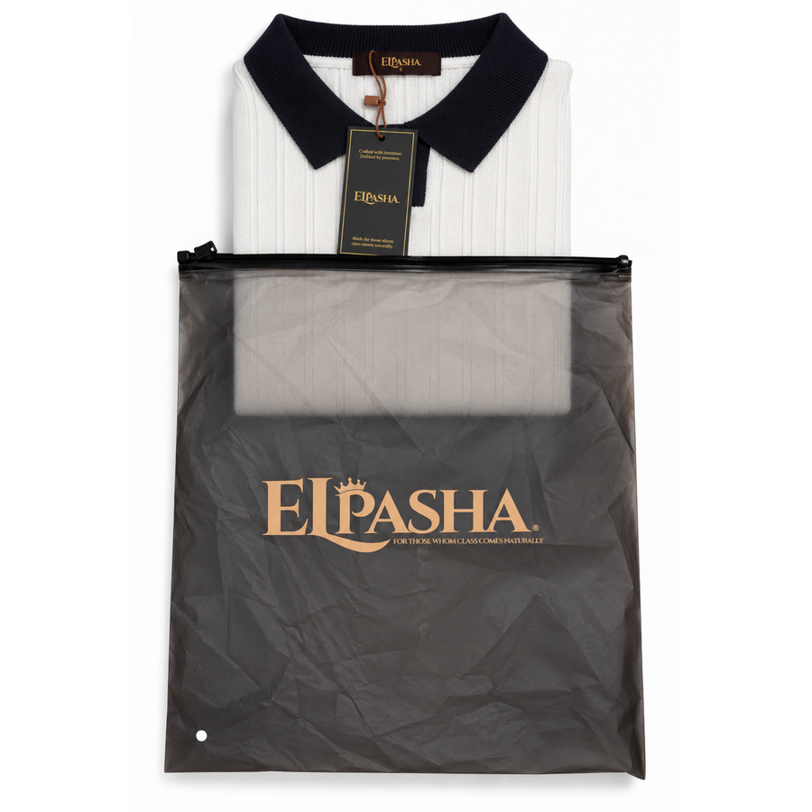The EL Pasha Royal V-Neck Polo