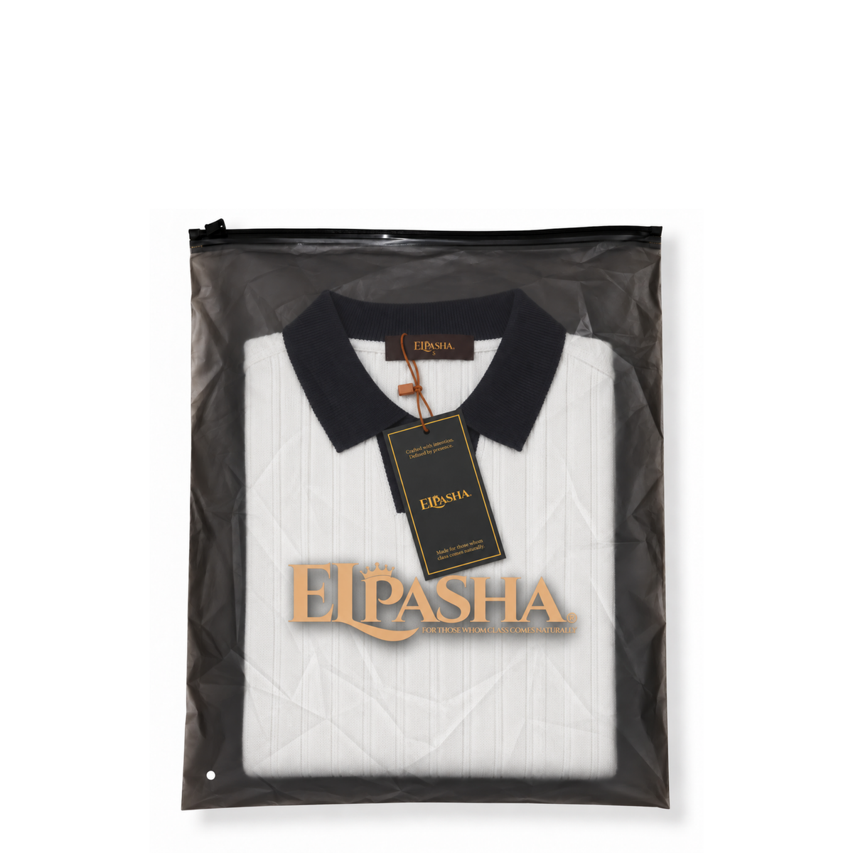 The EL Pasha Royal V-Neck Polo