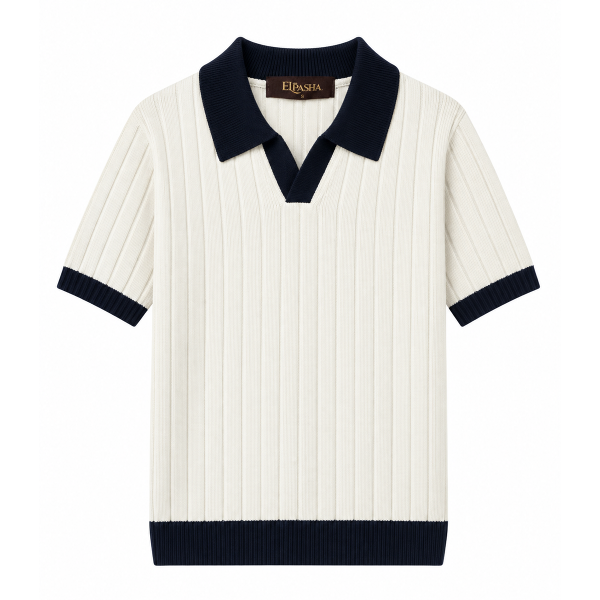 The EL Pasha Royal V-Neck Polo