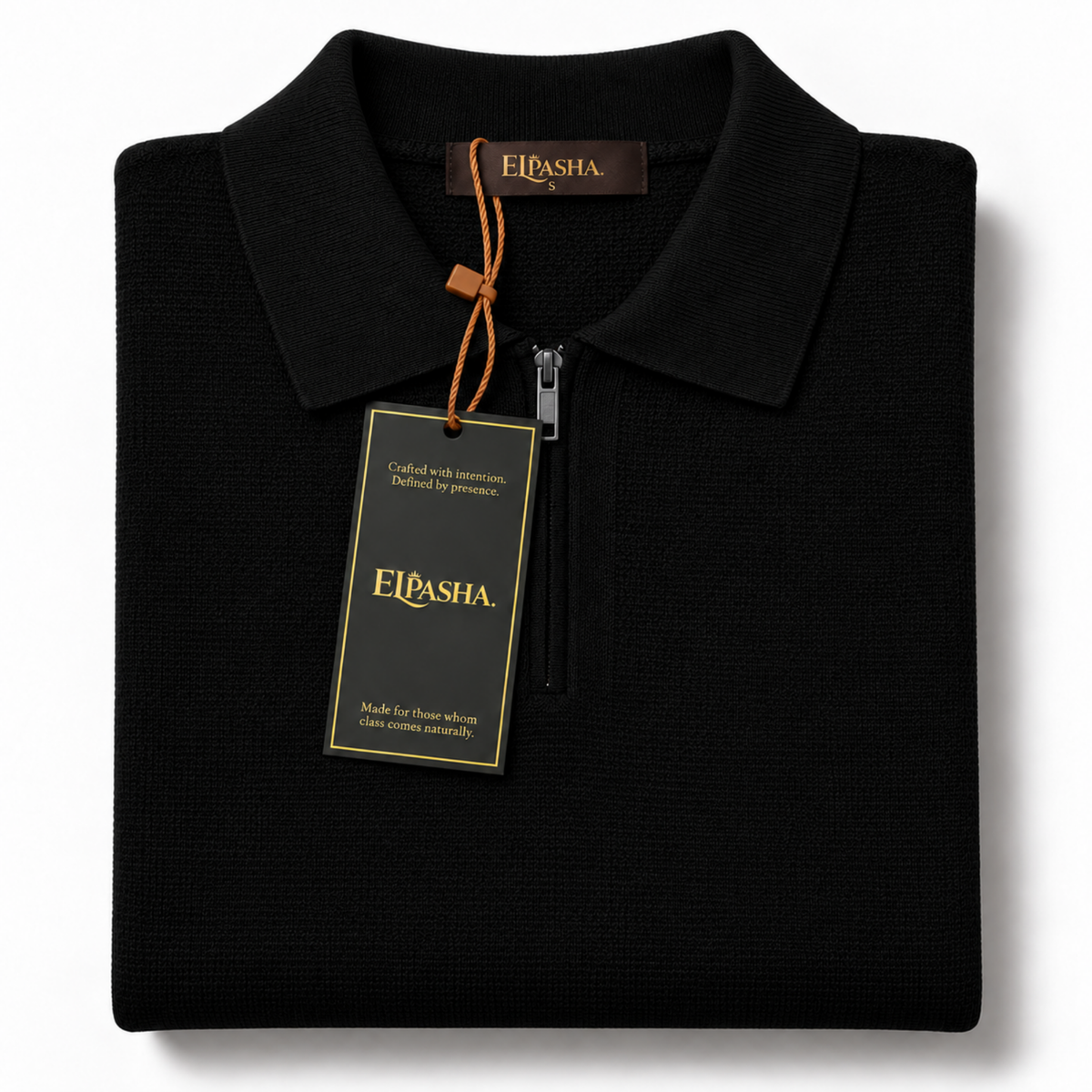 The EL Pasha Noble Half-Zip Polo
