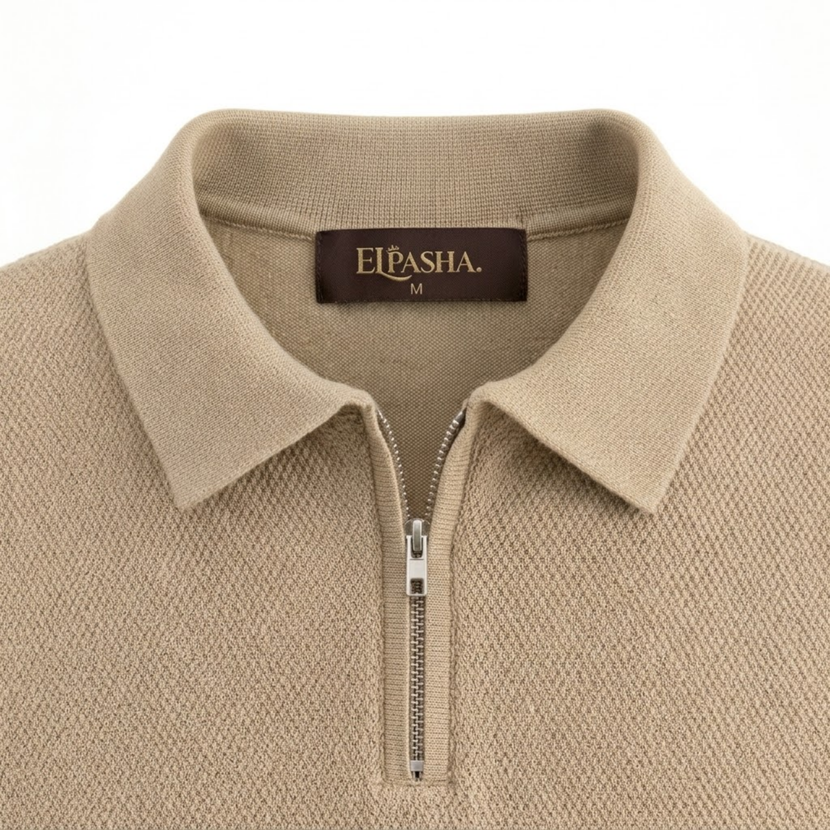 The EL Pasha Noble Half-Zip Polo